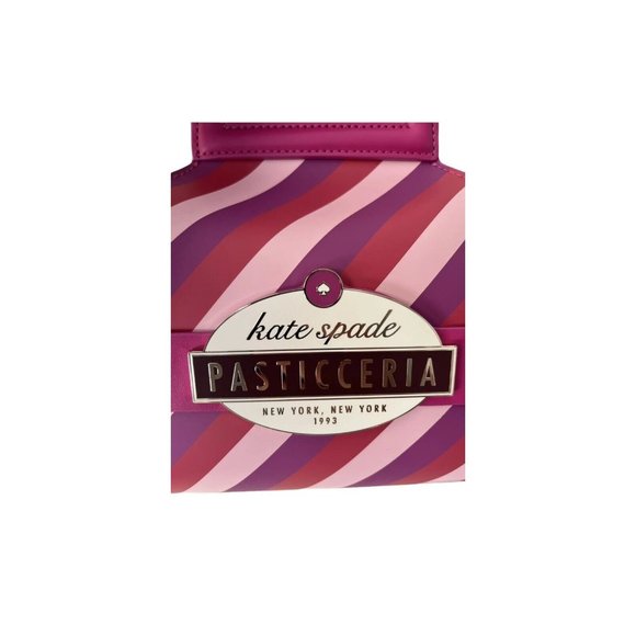 New Kate Spade Dolci 3D PASTRY BOX CROSSBODY Bag Novelty Collector item - Picture 2 of 10